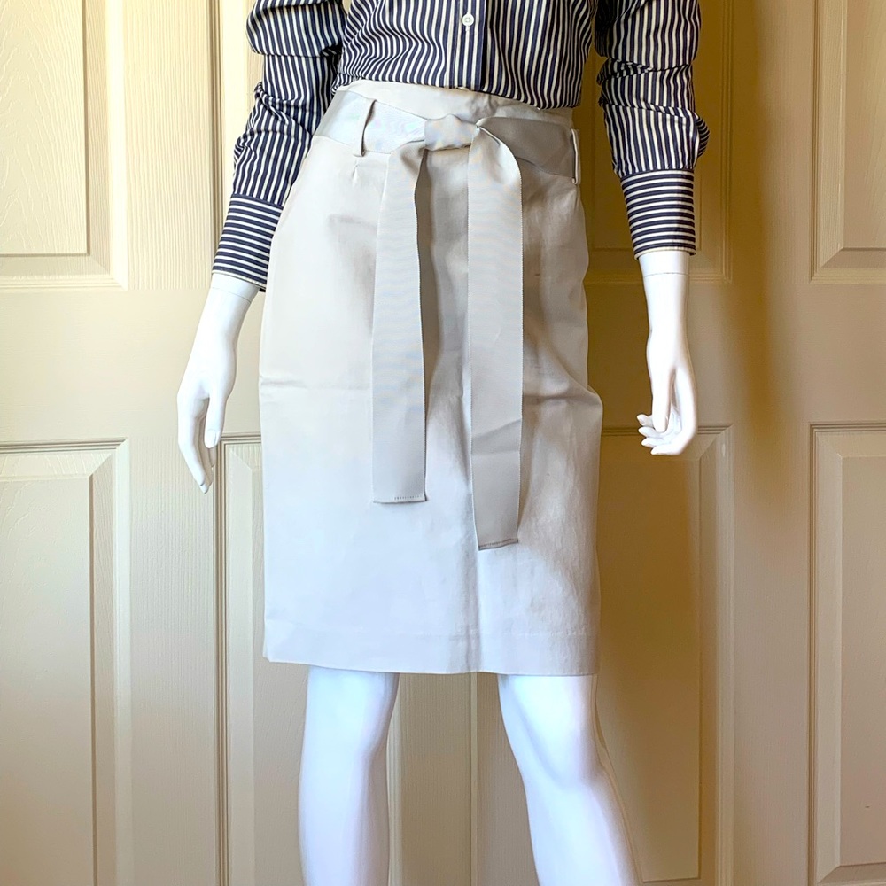 Pink Tartan - women’s pencil skirt (Size 2)
